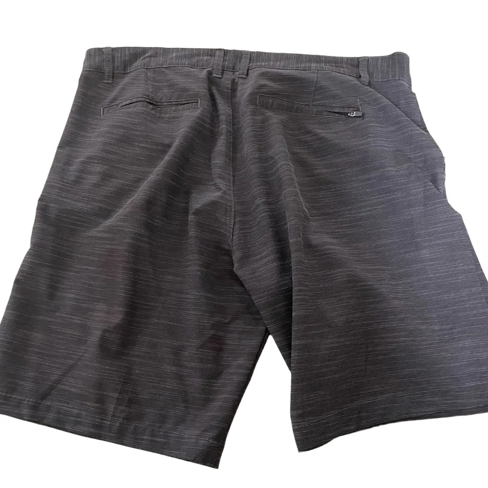 Split Mens Black Lightweight Heather‎ Golf Shorts 38